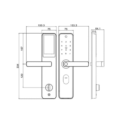 Смарт ключалка A2 PRO – снимка 5